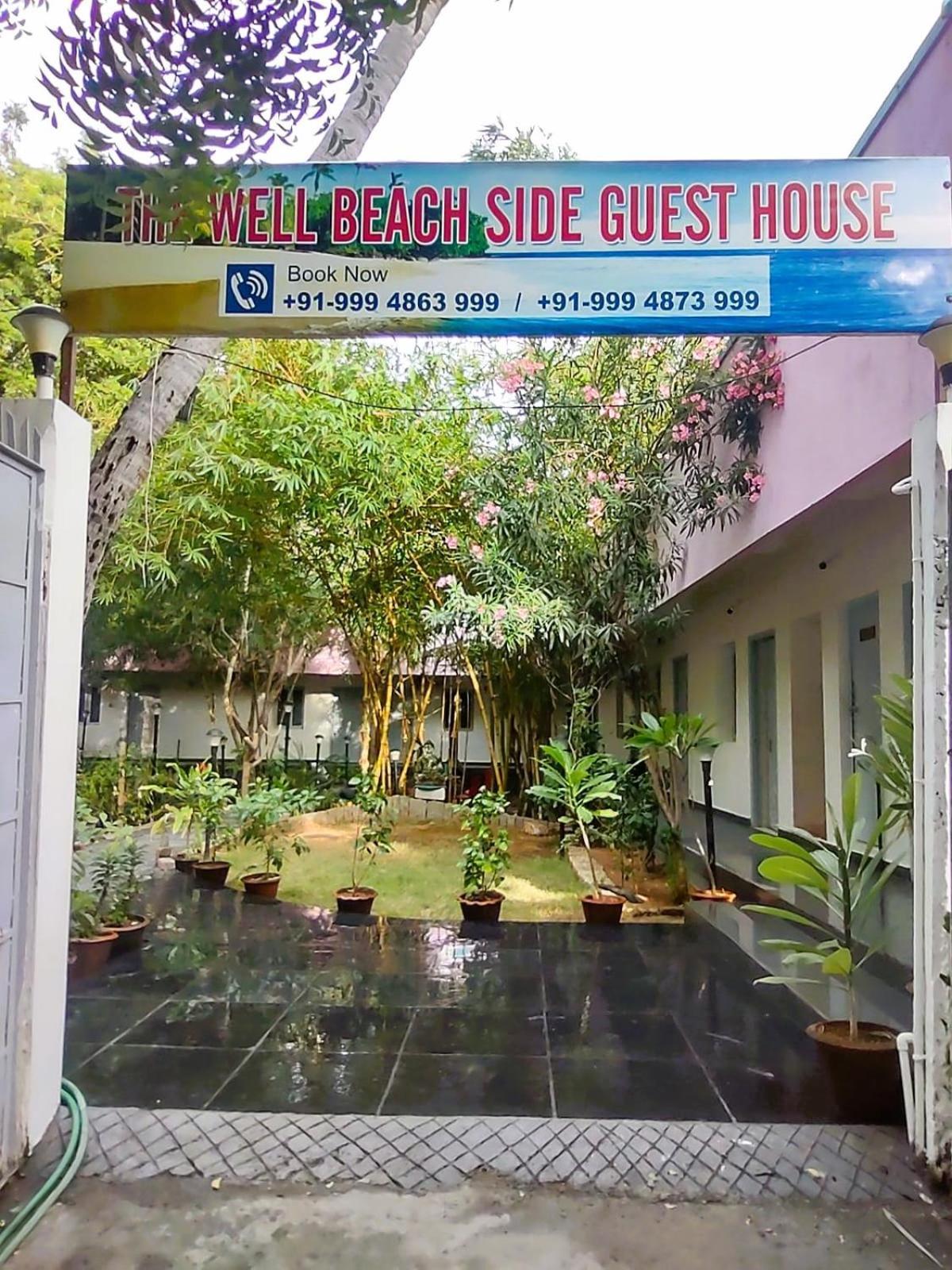The Well Beach Side Guest House Auroville Kültér fotó